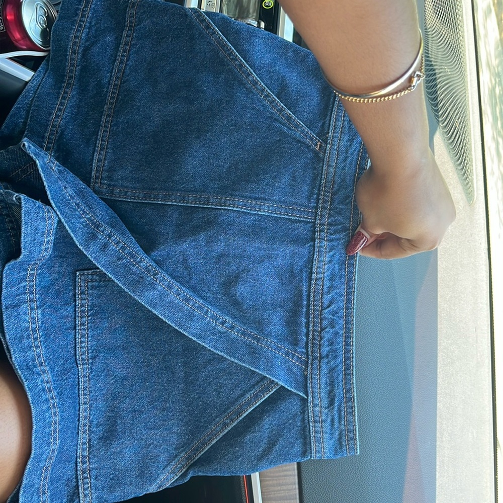 DENIM DIVIDED SHORT/SKIRT FROM H&M NEVER WORN
